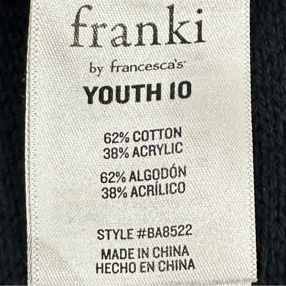 Franki Black And Pink French Bulldog Sweater - Picture 4 of 5